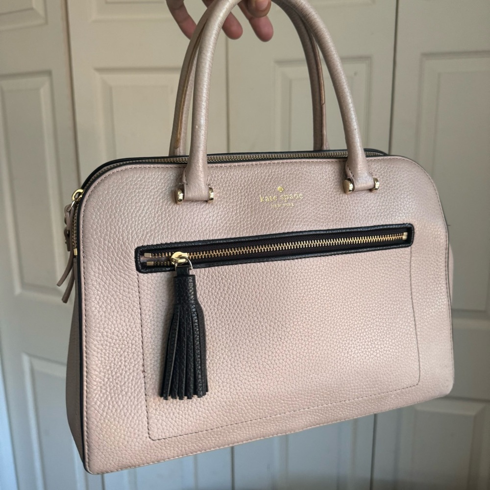Kate Spade Beige Leather Handbag